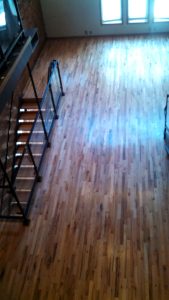 overview wood floor