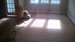 wood floor installation
