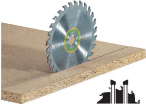 Saw blades for sliding compound miter saw