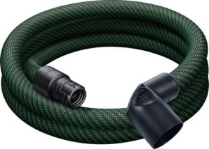 Smooth suction hose, antistatic version